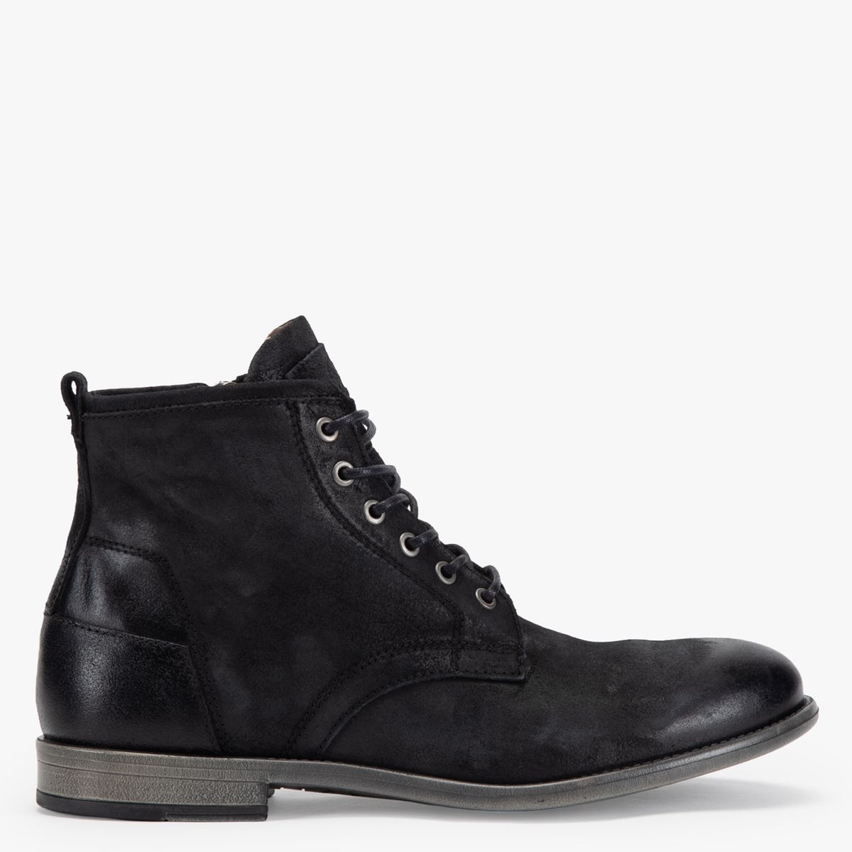 AMERICANINO - Botín Hombre Cuero Negro Americanino