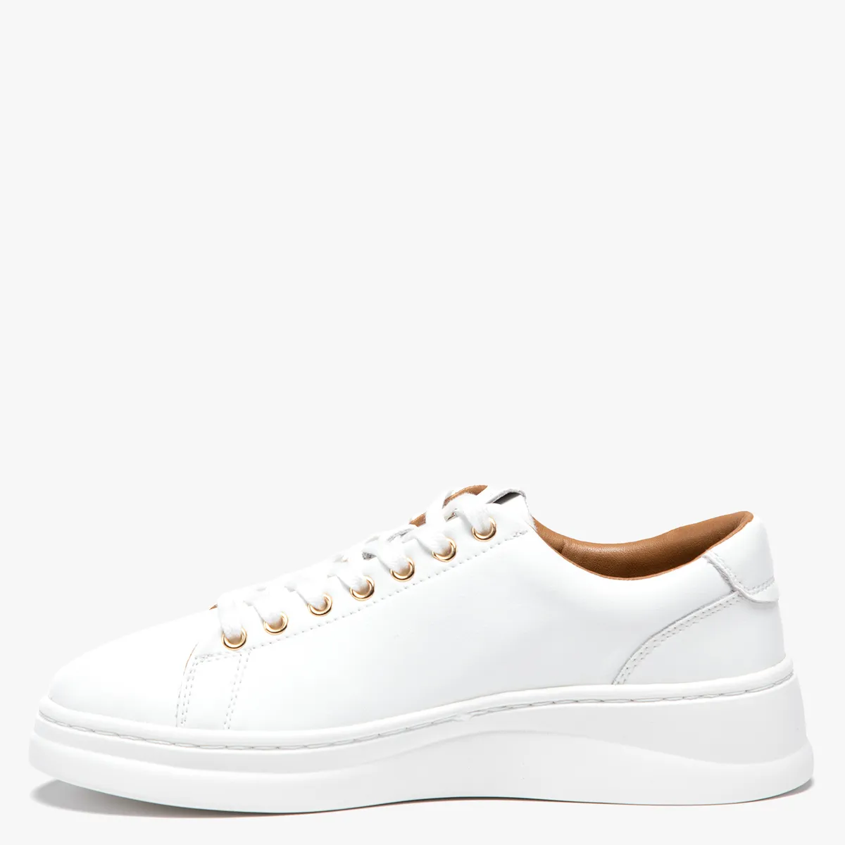 APOLOGY - Camp Zapatilla Urbana Mujer Cuero Blanco Apology