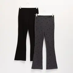 ELEVEN - Pack 2 Calzas Algodón Niña