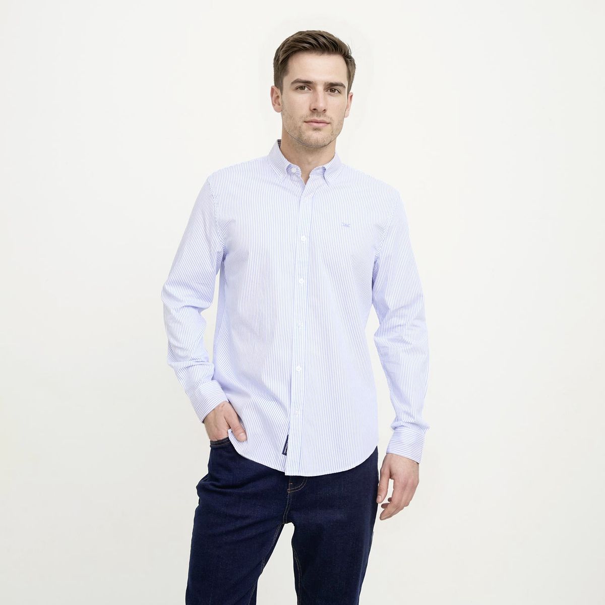 UNIVERSITY CLUB - Camisa Manga Larga Algodón Hombre University Club