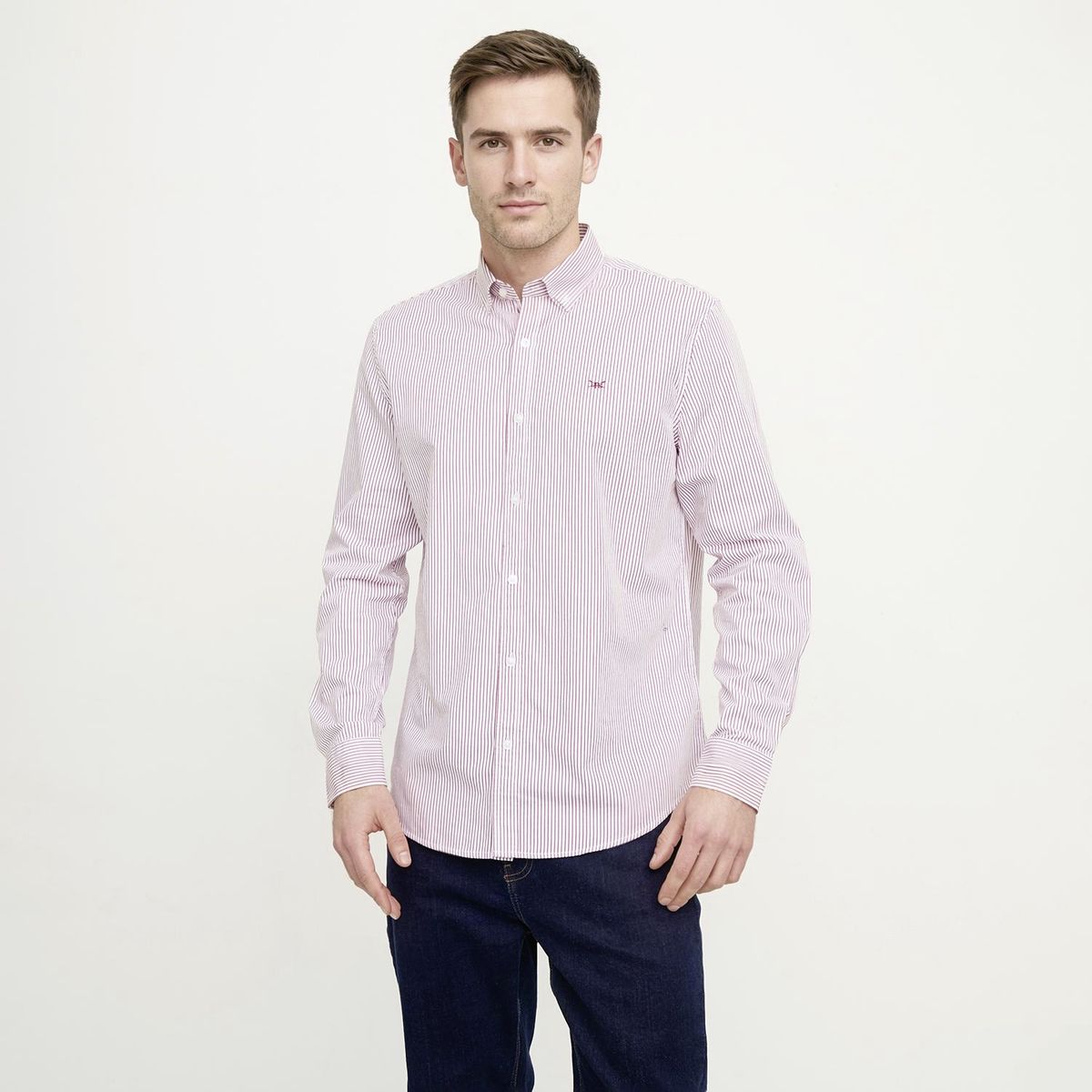 UNIVERSITY CLUB - Camisa Manga Larga Algodón Hombre University Club