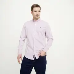 UNIVERSITY CLUB - Camisa Manga Larga Algodón Hombre