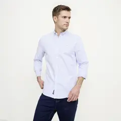 UNIVERSITY CLUB - Camisa Manga Larga Algodón Hombre