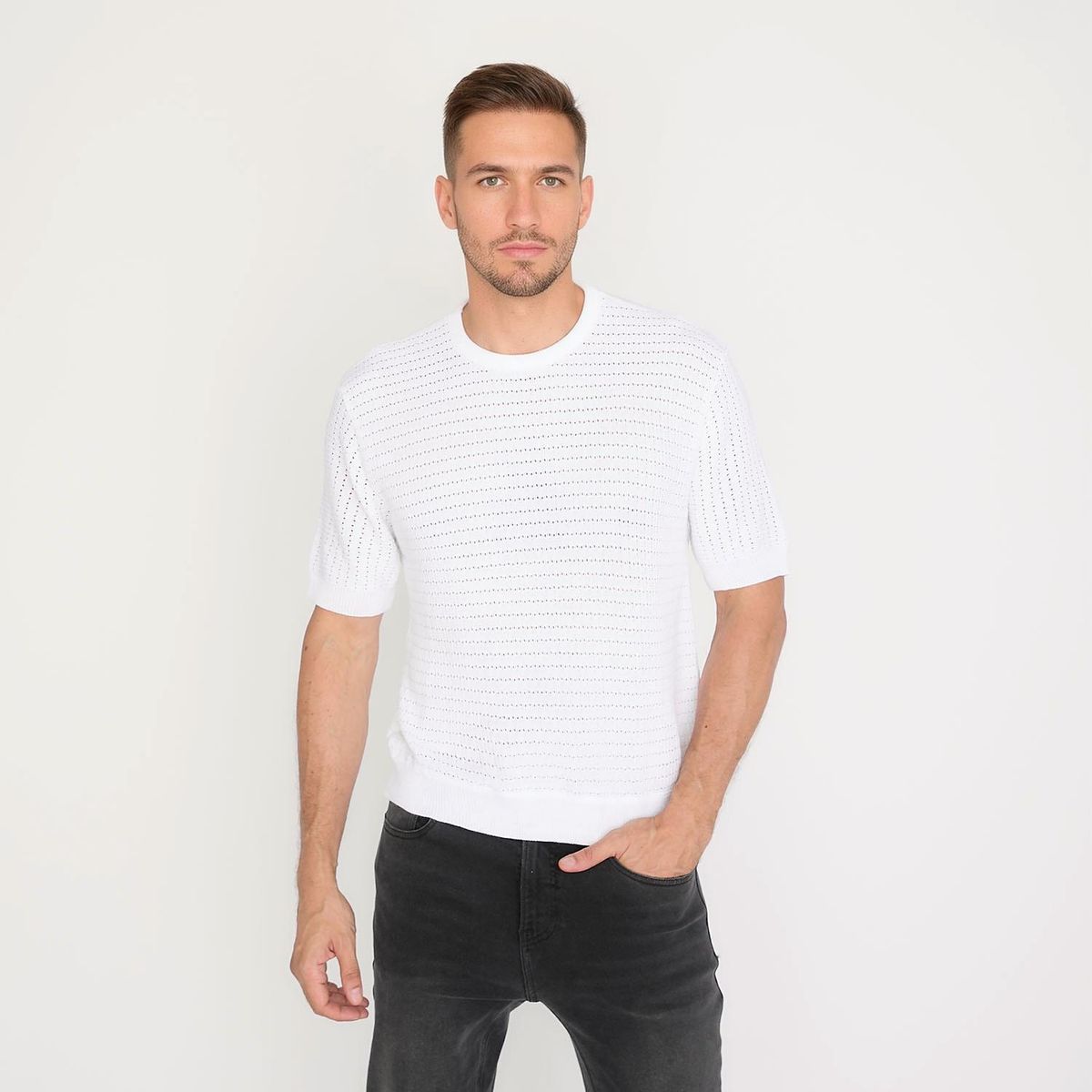 MOSSIMO - Polera Tejida Hombre Mossimo