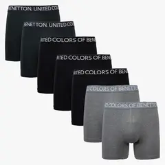 BENETTON - Pack de 7 Boxers Hombre