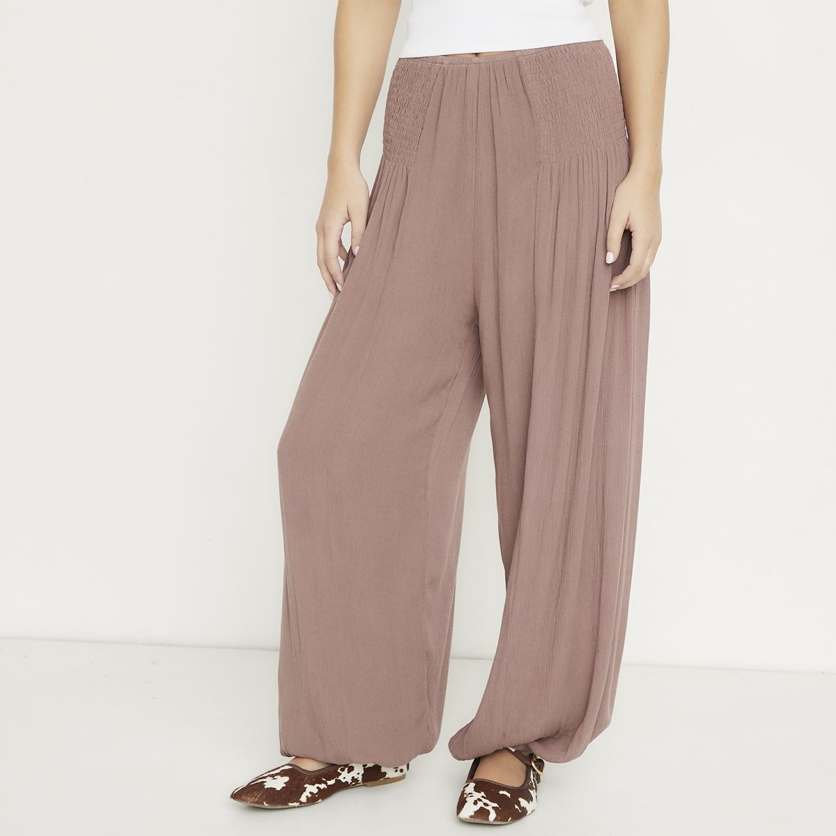 SYBILLA - Pantalón Balloon Mujer Sybilla