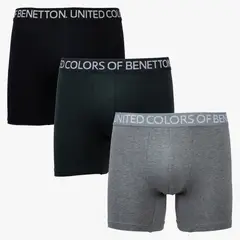 BENETTON - Pack De 3 Boxers Medios Algodón Hombre