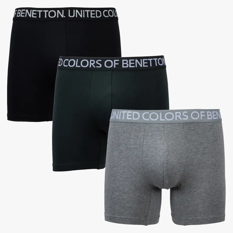 Pack De 3 Boxers Medios Algodón Hombre