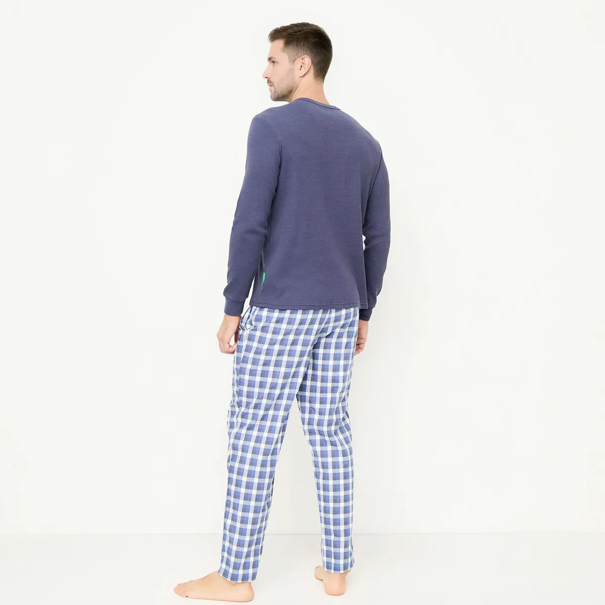 BENETTON - Pijama Manga Larga Hombre Benetton