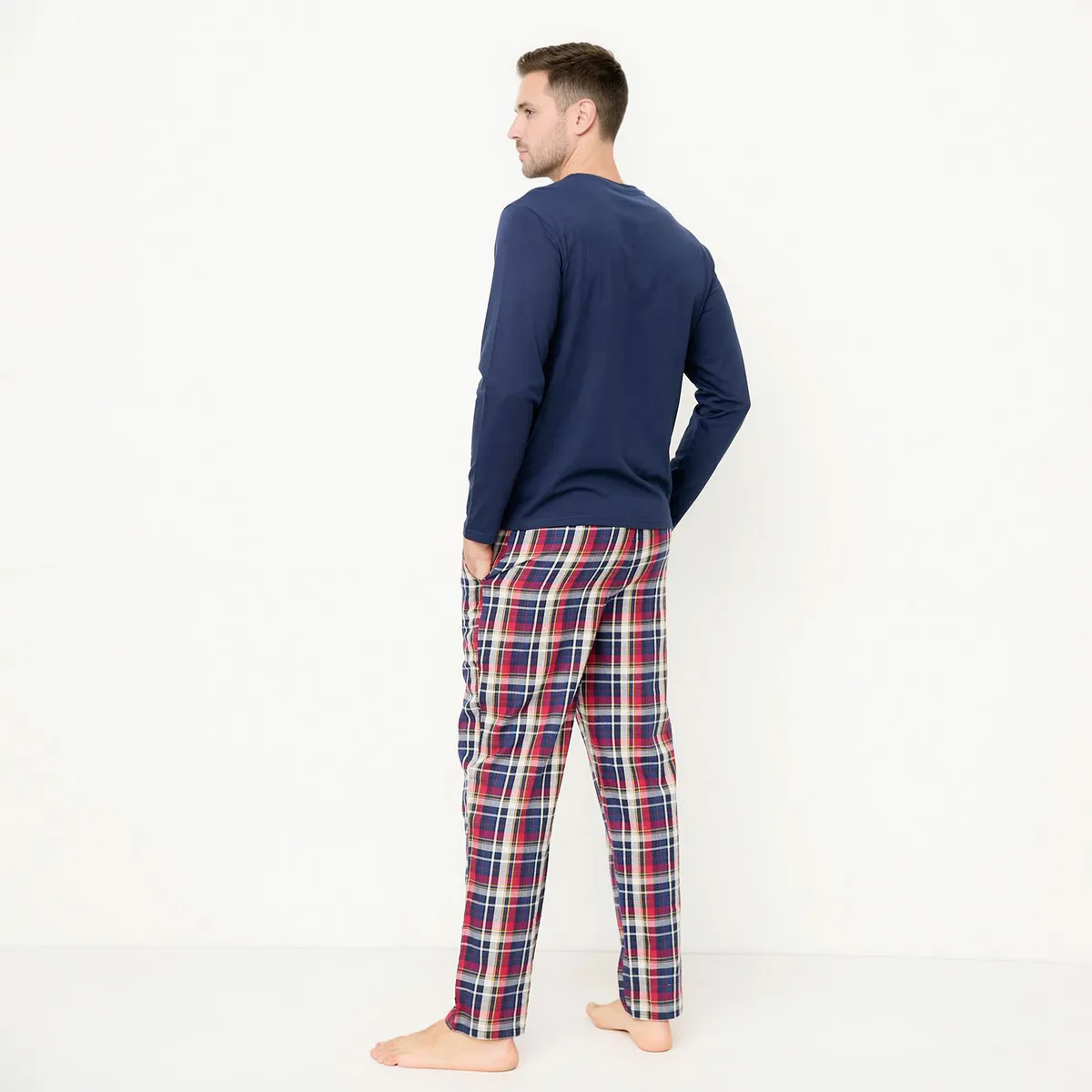 BENETTON - Pijama Manga Larga Hombre Benetton