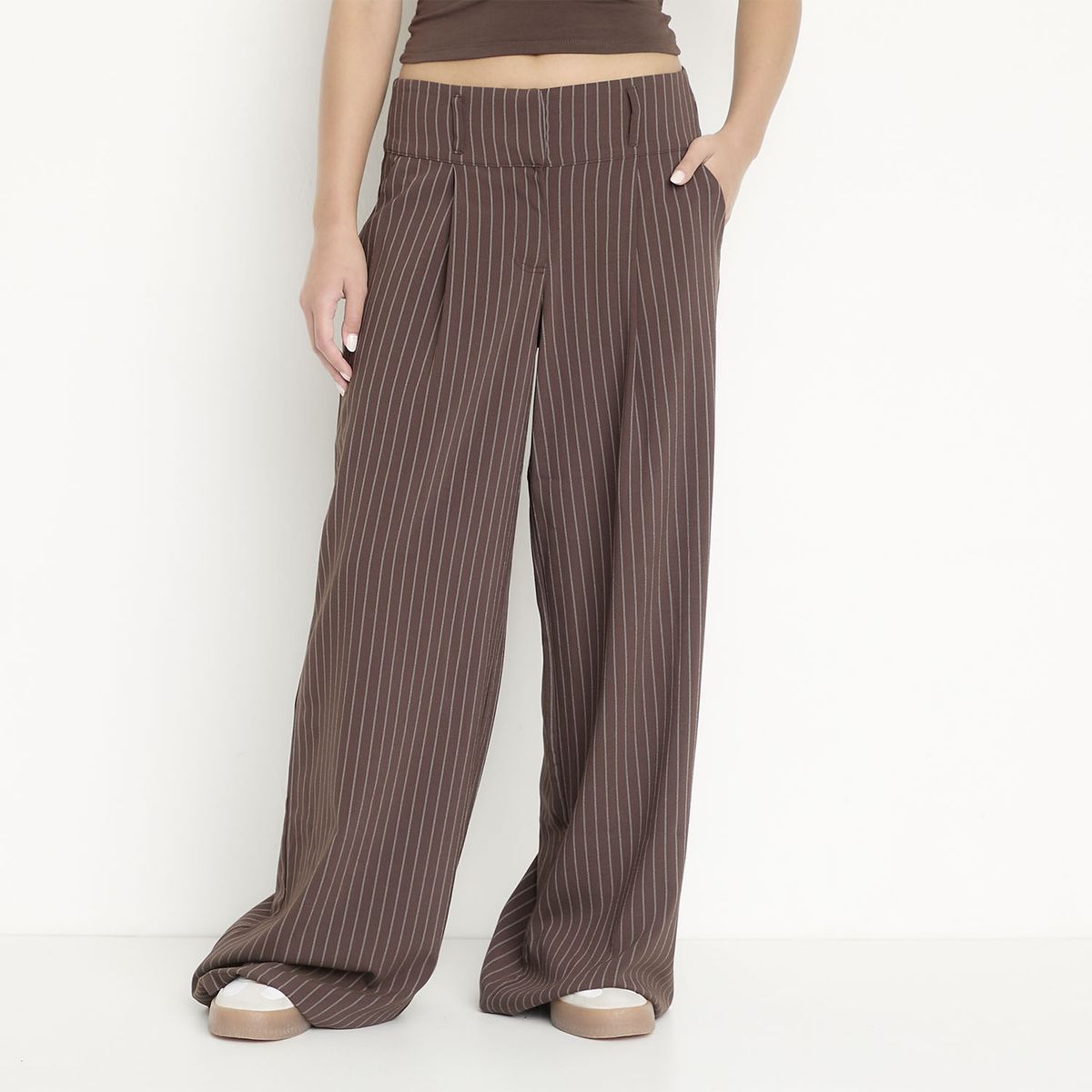 SYBILLA - Pantalón  Tiro Medio Mujer Sybilla