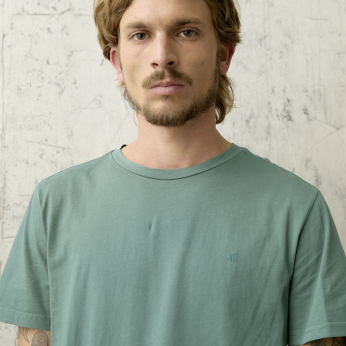 AMERICANINO - Polera Manga Corta Algodón Hombre Estilo Casual Americanino