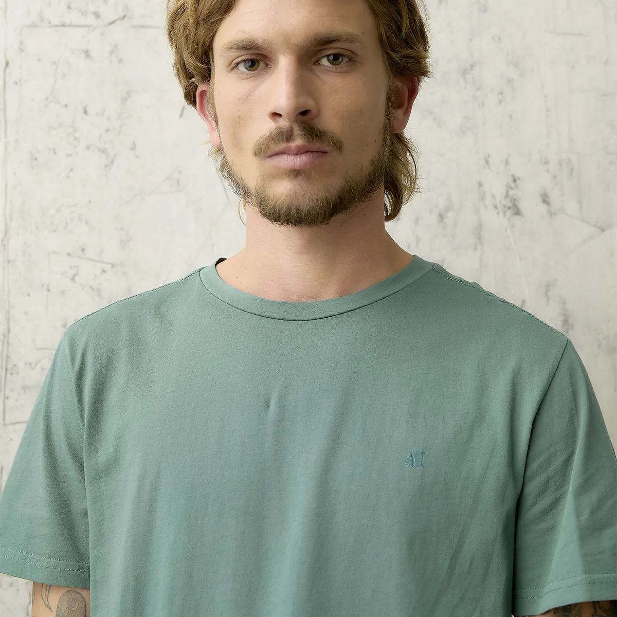 AMERICANINO - Polera Manga Corta Algodón Hombre Estilo Casual Americanino