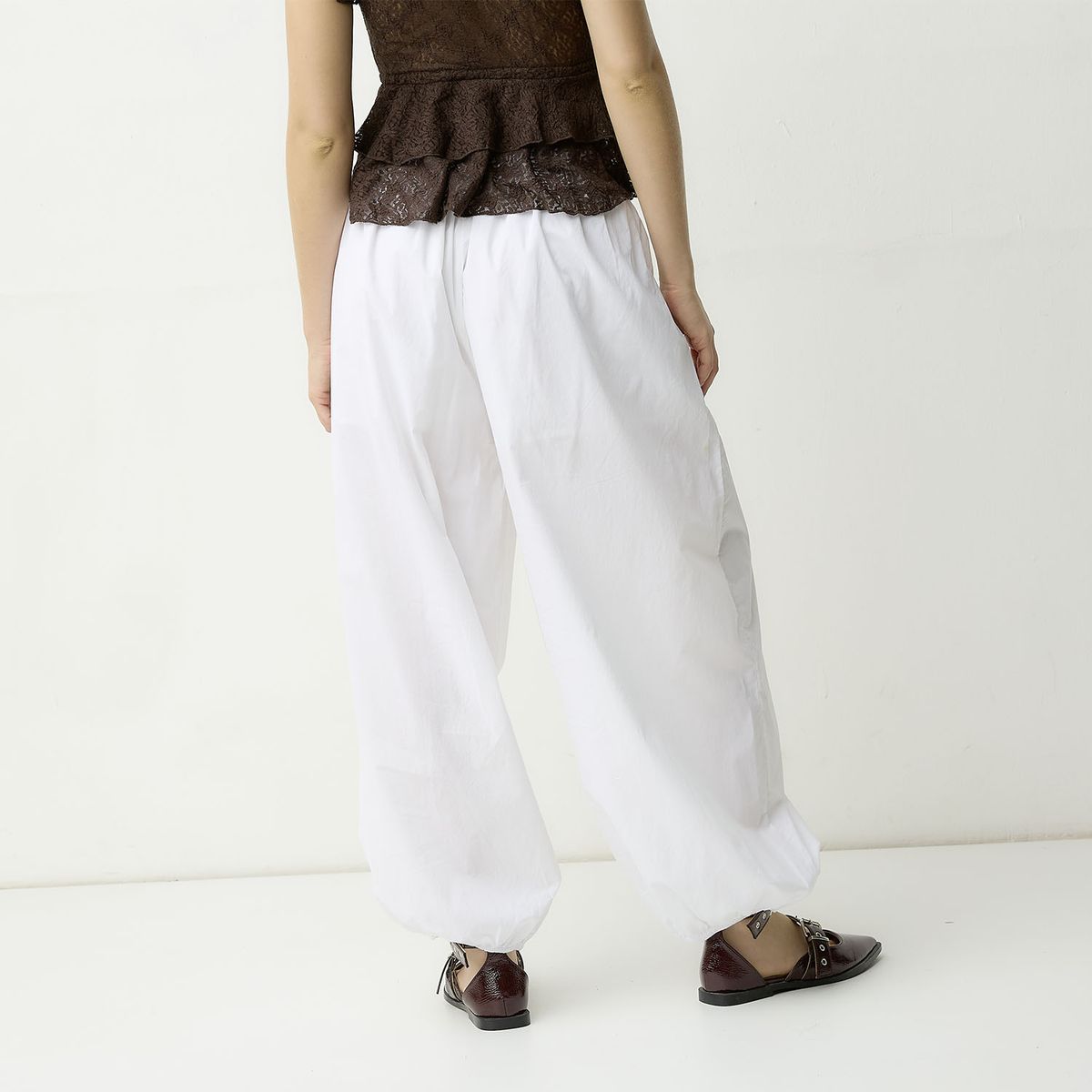 SYBILLA - Pantalón Balloon Mujer Sybilla