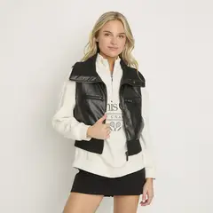 SYBILLA - Chaqueta sin Mangas Mujer