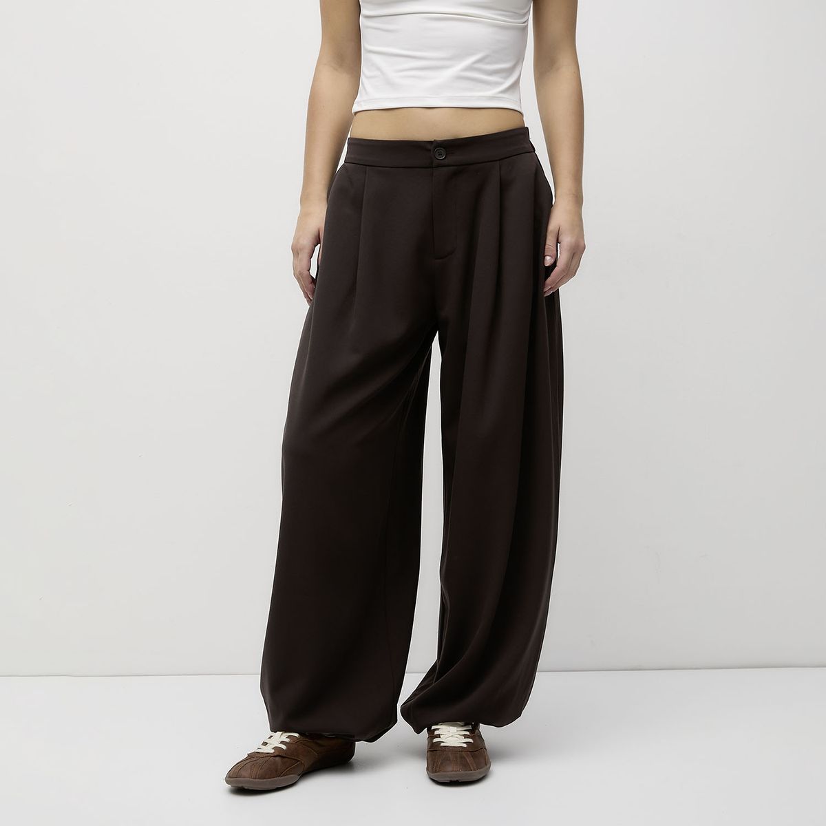 SYBILLA - Pantalón Sastrero Balloon Mujer Sybilla