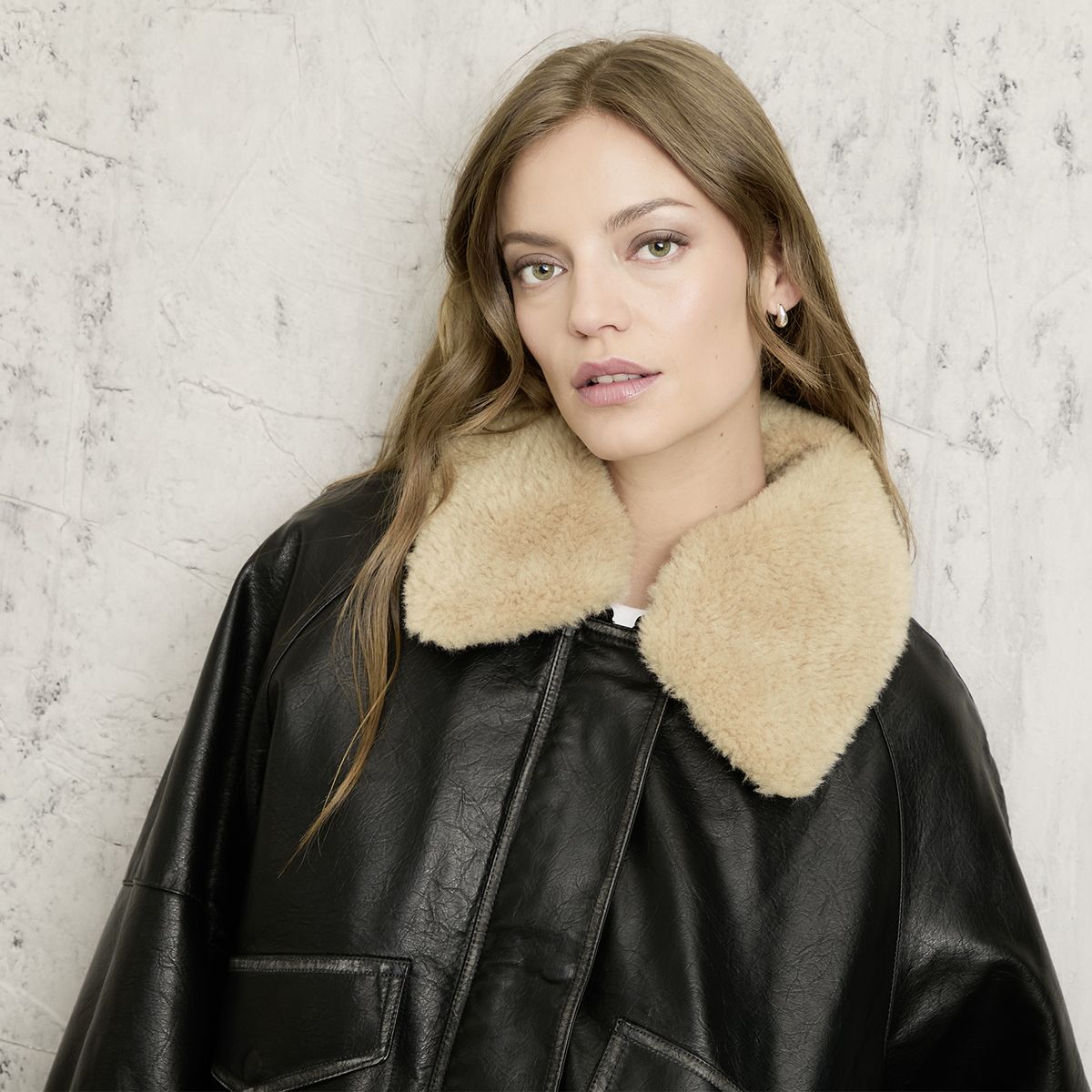AMERICANINO - Chaqueta Efecto Pelo Mujer Americanino