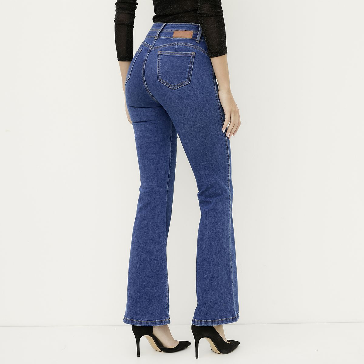 MOSSIMO - Jeans Flare Mujer Mossimo