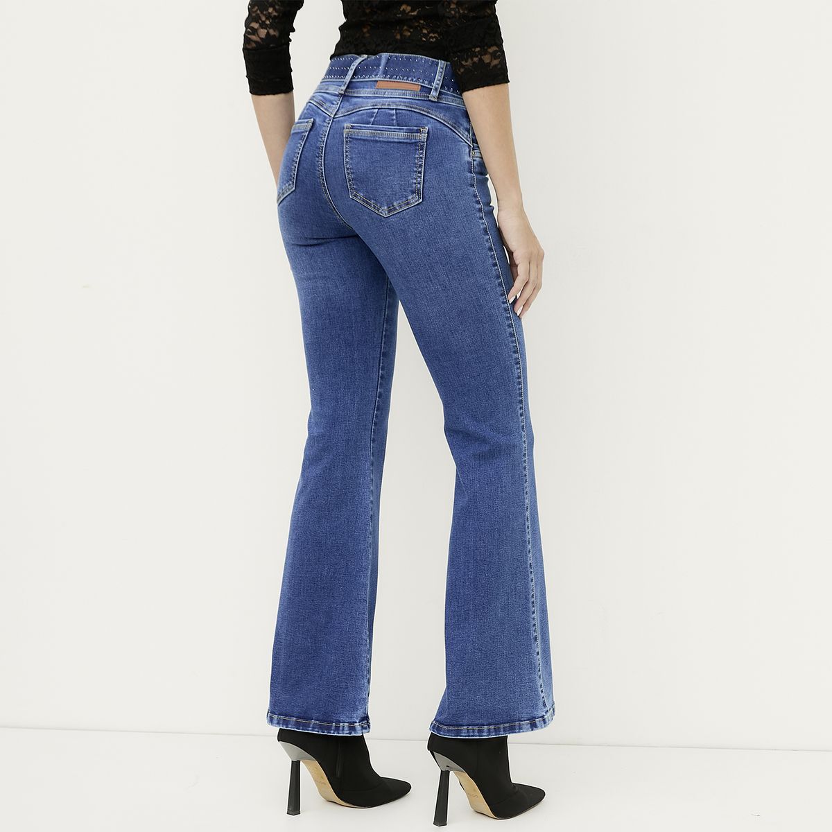 MOSSIMO - Jeans Flare Mujer Mossimo