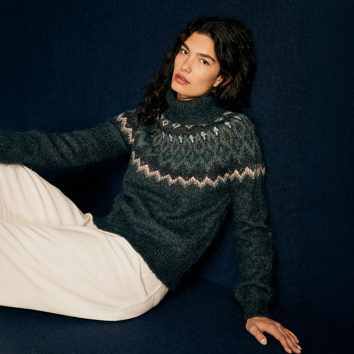 UNIVERSITY CLUB - Sweater Jacquard Mujer University Club
