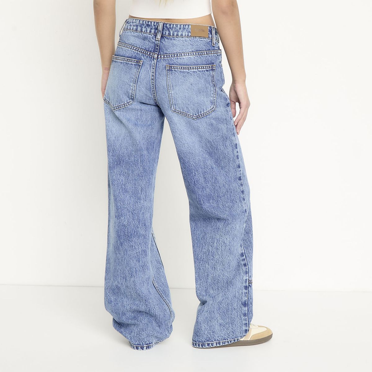 SYBILLA - Jeans Baggy Mujer Sybilla