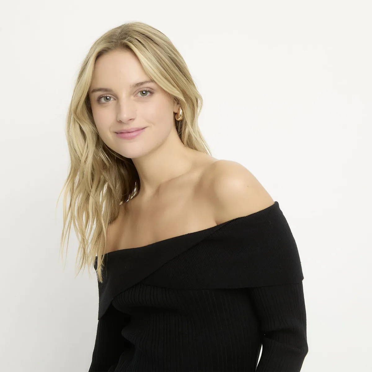 SYBILLA - Sweater Off Shoulder Mujer Sybilla