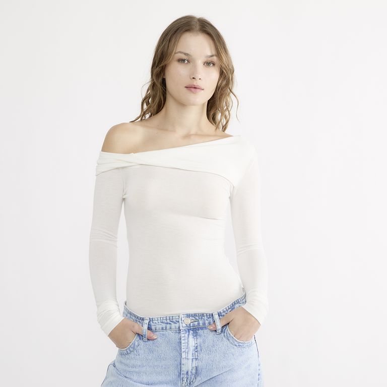 SYBILLA Polera Manga Larga Mujer