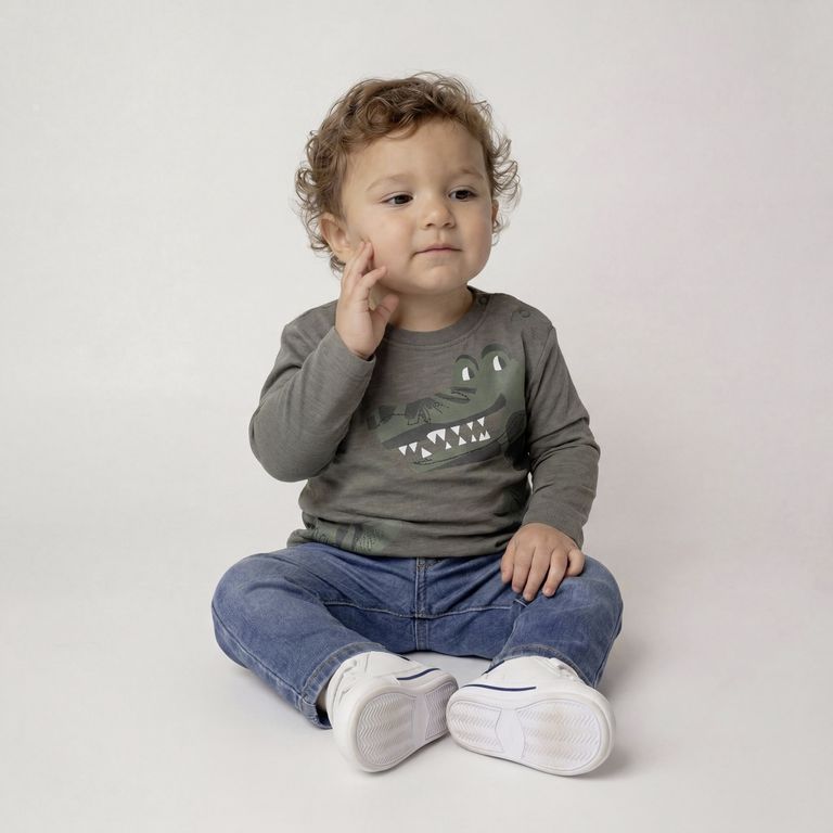 Polera Bebé Niño Algodón