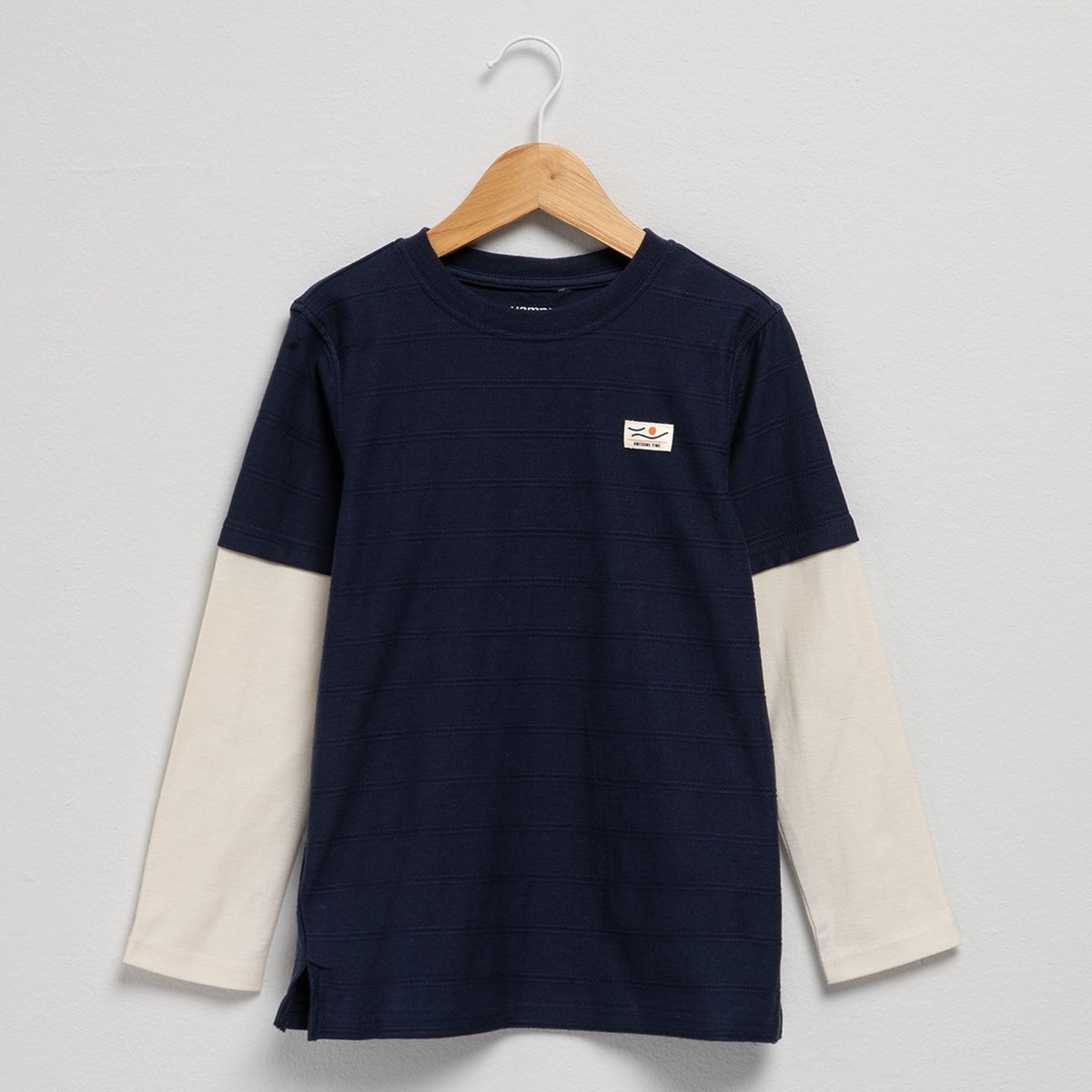YAMP - Polera Niño Manga Larga Algodón Yamp