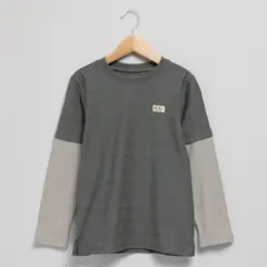 YAMP - Polera Niño Manga Larga Algodón