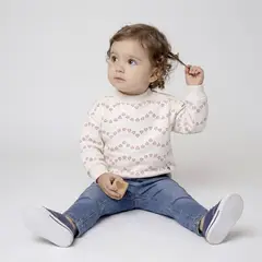 YAMP - Polerón Bebé Niña Algodón