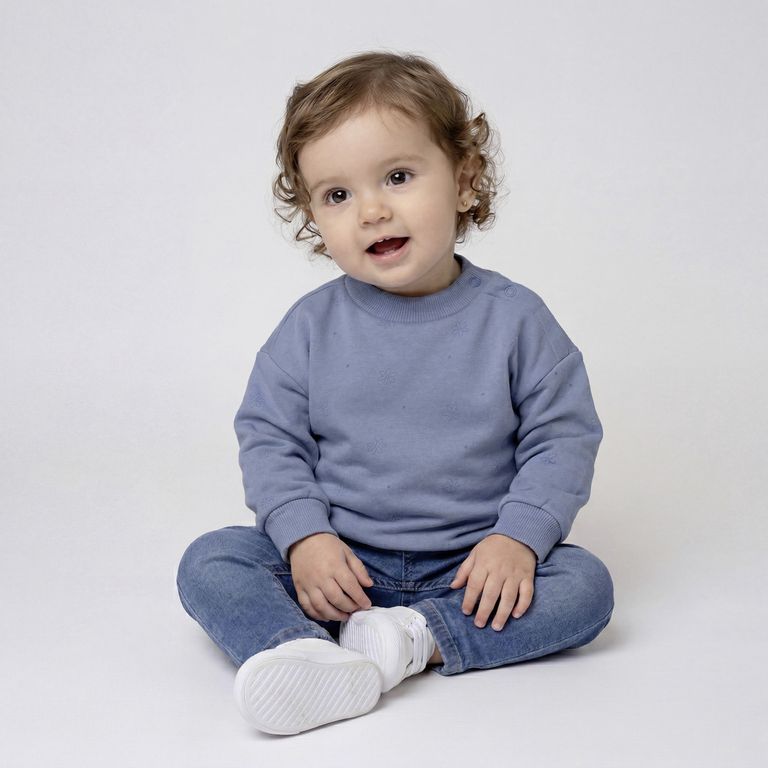 Polerón Bebé Niña Algodón