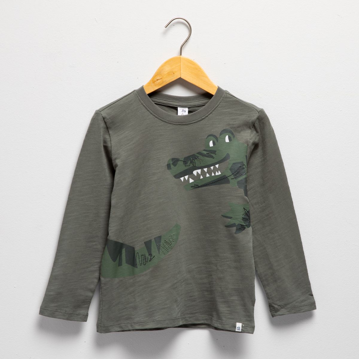YAMP - Polera Niño Manga Larga Algodón Yamp