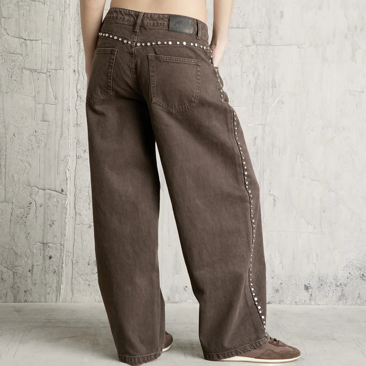 AMERICANINO - Jeans Ballon Tiro Bajo Mujer Americanino