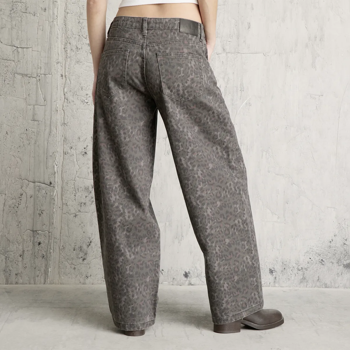 AMERICANINO - Jeans Ballon Tiro Bajo Mujer Americanino