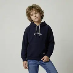 YAMP - Polerón Niño Cotelé Interior Polar