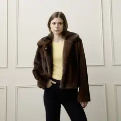 BASEMENT - Chaqueta Efecto Pelo Mujer