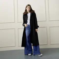 BASEMENT - Chaqueta Cuello Pelo Mujer