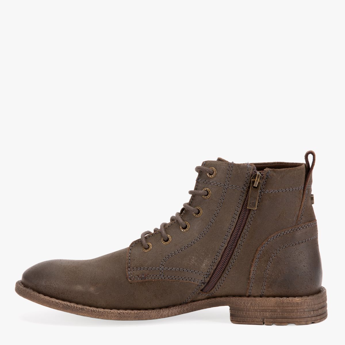 AMERICANINO - Botin Hombre Cuero Café Americanino