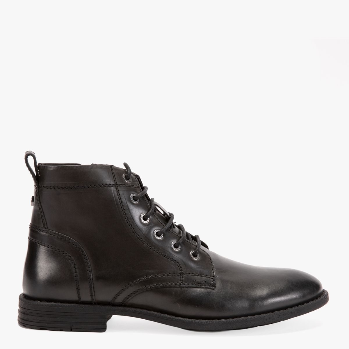 AMERICANINO - Botin Hombre Cuero Negro Americanino