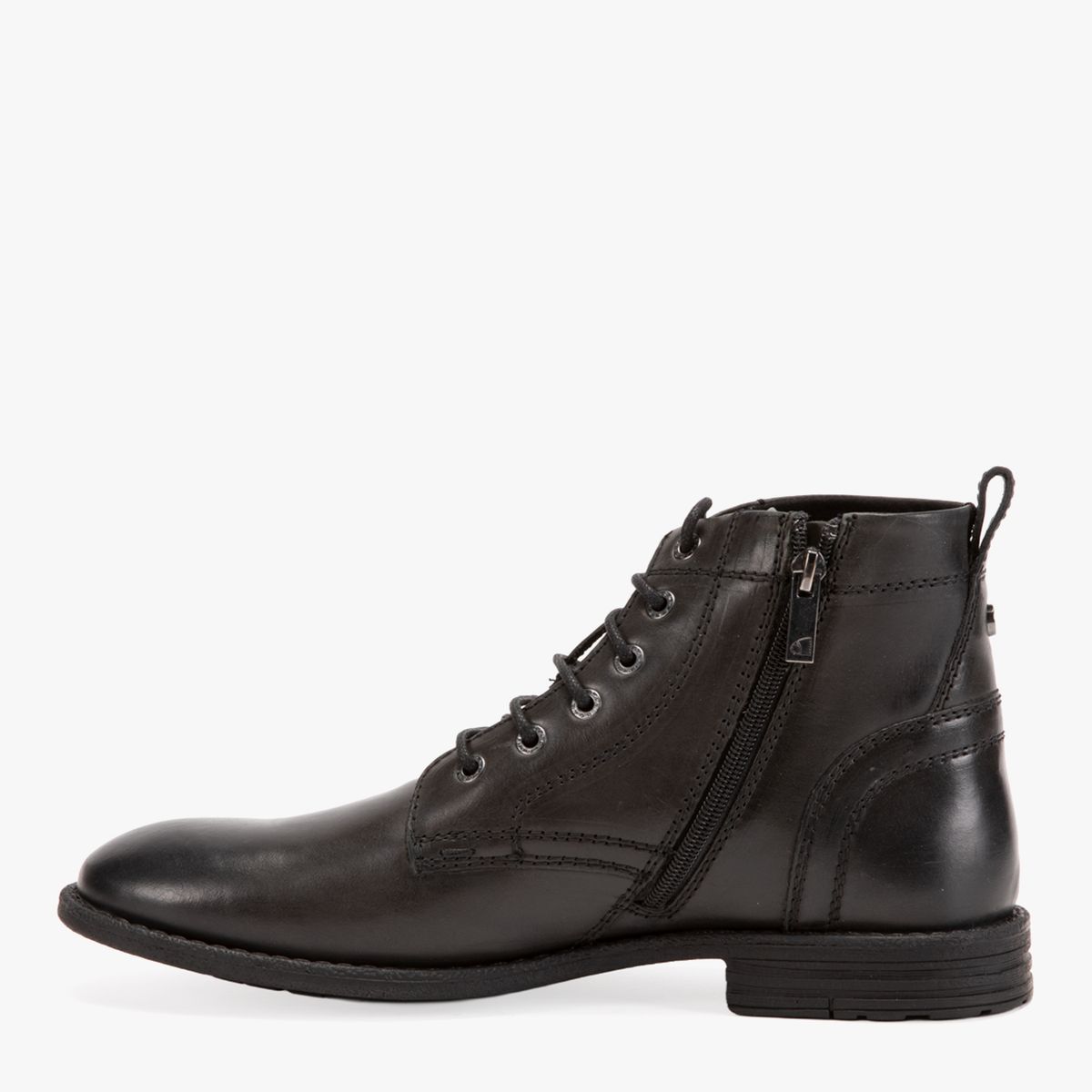 AMERICANINO - Botin Hombre Cuero Negro Americanino