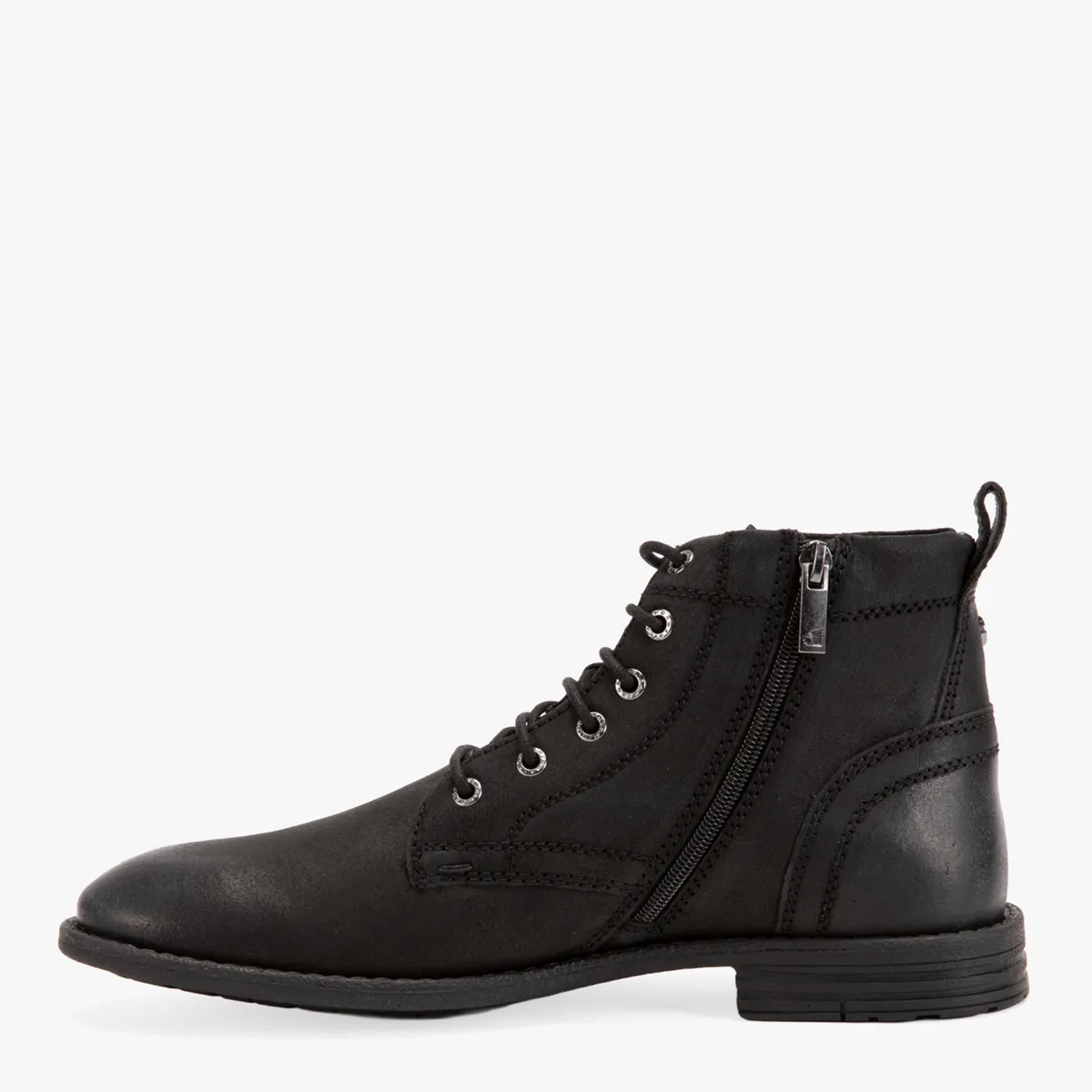 AMERICANINO - Botin Hombre Cuero Negro Americanino