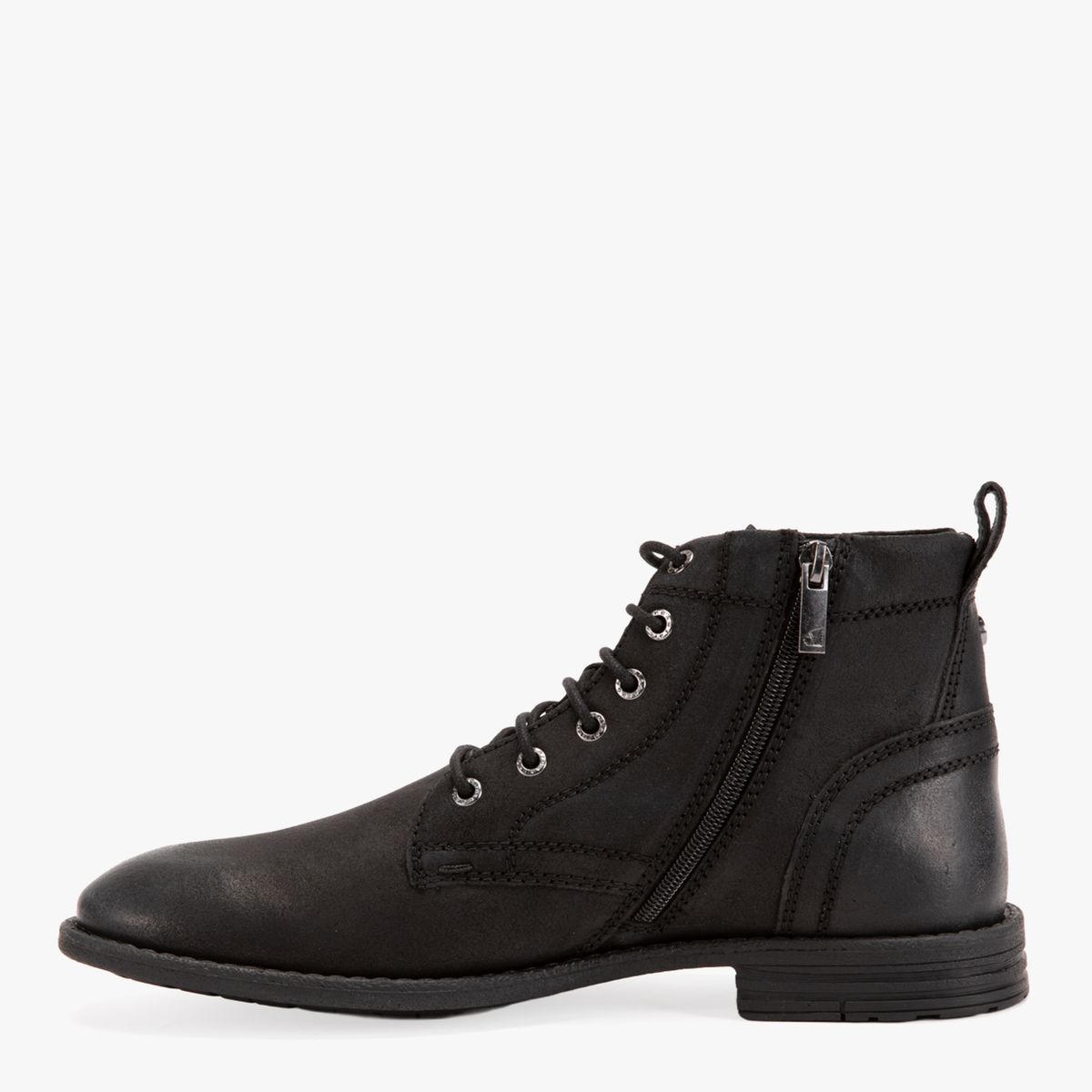 AMERICANINO - Botin Hombre Cuero Negro Americanino