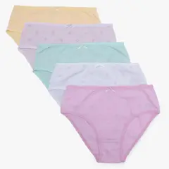 ELEVEN - Pack 5 Calzones Niña Algodón