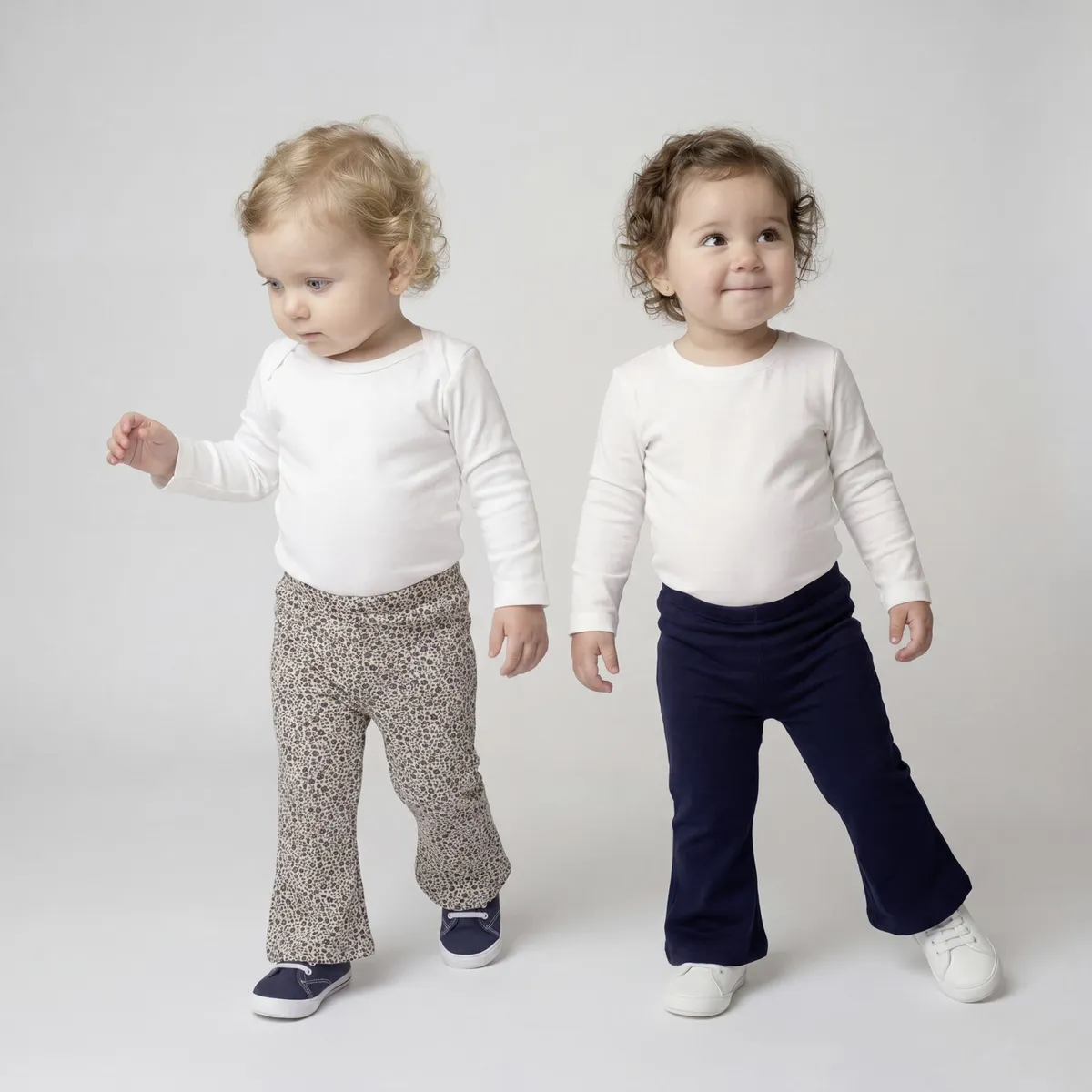 YAMP - Pack De 2 Calzas Bebé Niña Flare Yamp