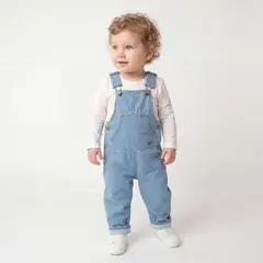 YAMP - Jardinera Bebé Niño Jeans