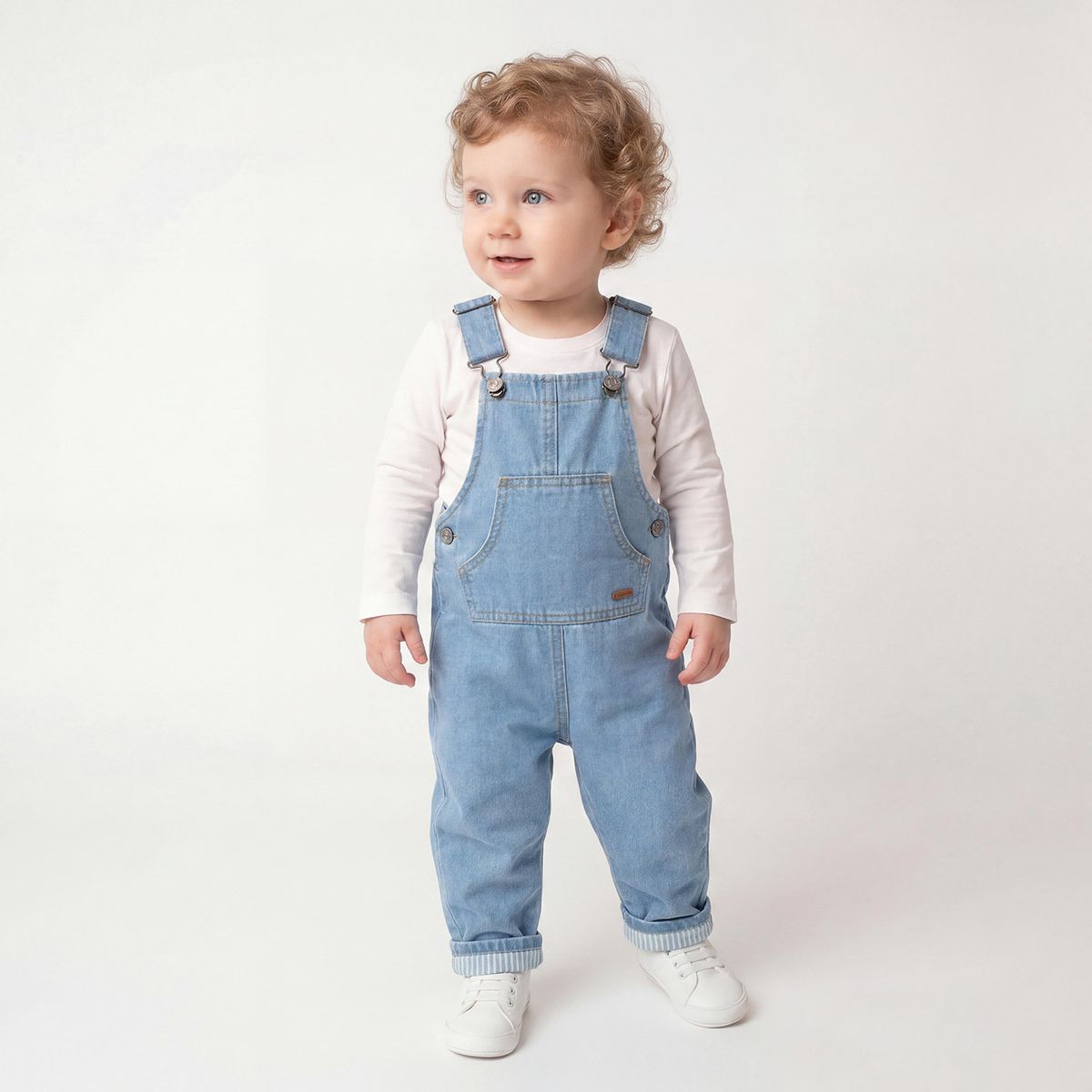 YAMP - Jardinera Bebé Niño Jeans Yamp