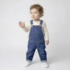 YAMP - Jardinera Bebé Niño Jeans
