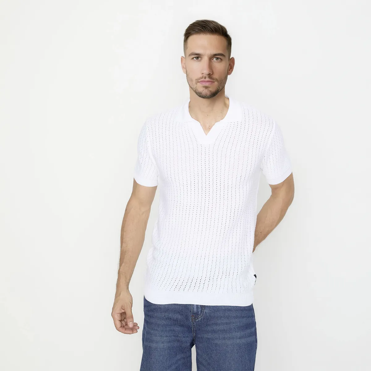 MOSSIMO - Polera Tejida Hombre Mossimo