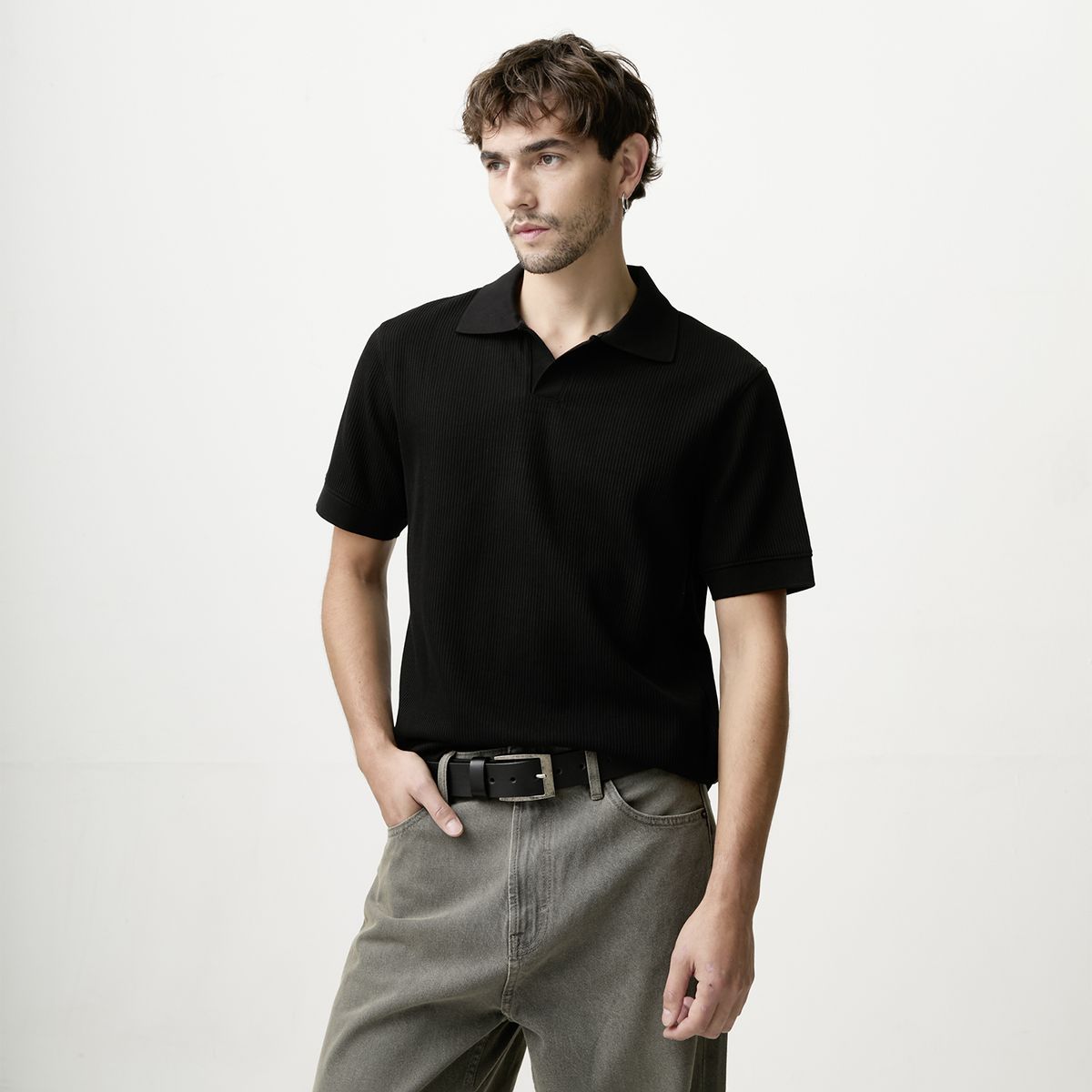 BASEMENT - Polera Algodón Hombre Basement